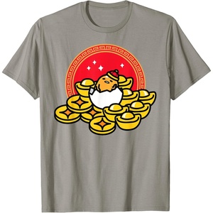 image:imageGudetama The Lazy Egg Happy Lunar New Year TShirtSlate Grey