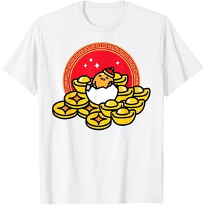 image:imageGudetama The Lazy Egg Happy Lunar New Year TShirtWhite