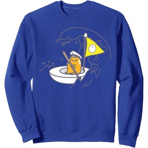 image:imageGudetama The Lazy Egg Sail Away Sweatshirt SweatshirtRoyal Blue