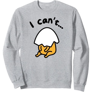 image:imageGudetama The Lazy Egg Sweatshirt SweatshirtHeather Grey