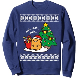 image:imageGudetama Ugly Christmas Sweater SweatshirtNavy Blue