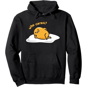 image:imageGudetama Who Cares Hoodie Pullover HoodieBlack
