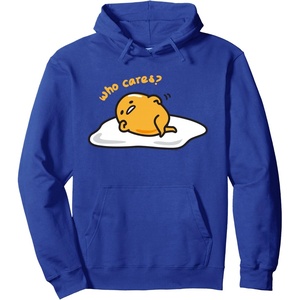 image:imageGudetama Who Cares Hoodie Pullover HoodieRoyal Blue