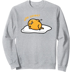 image:imageGudetama Who Cares Sweatshirt SweatshirtHeather Grey