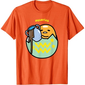 image:imageGudetama Zodiac Aquarius Tee Shirt TShirtOrange
