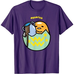 image:imageGudetama Zodiac Aquarius Tee Shirt TShirtPurple