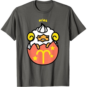image:imageGudetama Zodiac Aries Tee Shirt TShirtAsphalt Grey