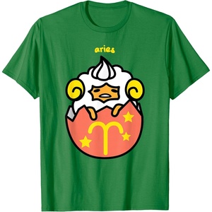 image:imageGudetama Zodiac Aries Tee Shirt TShirtKelly Green