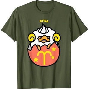 image:imageGudetama Zodiac Aries Tee Shirt TShirtOlive Green