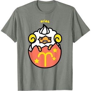 image:imageGudetama Zodiac Aries Tee Shirt TShirtOlive Heather