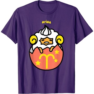 image:imageGudetama Zodiac Aries Tee Shirt TShirtPurple