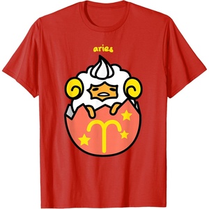 image:imageGudetama Zodiac Aries Tee Shirt TShirtRed