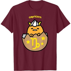 image:imageGudetama Zodiac Capricorn Tee Shirt TShirtBurgundy