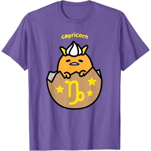 image:imageGudetama Zodiac Capricorn Tee Shirt TShirtPurple Heather