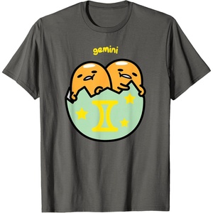 image:imageGudetama Zodiac Gemini Tee Shirt TShirtAsphalt Grey