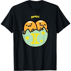 image:imageGudetama Zodiac Gemini Tee Shirt TShirtBlack