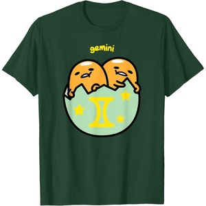 image:imageGudetama Zodiac Gemini Tee Shirt TShirtDark Green