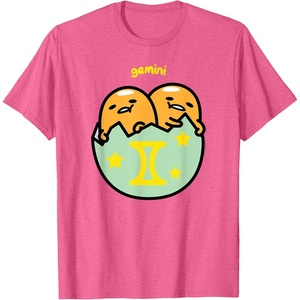 image:imageGudetama Zodiac Gemini Tee Shirt TShirtPink Heather