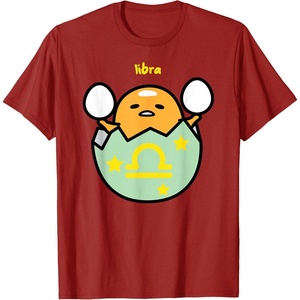 image:imageGudetama Zodiac Libra Tee Shirt TShirtCranberry Red