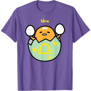 image:imageGudetama Zodiac Libra Tee Shirt TShirtPurple Heather