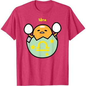 image:imageGudetama Zodiac Libra Tee Shirt TShirtRed Heather