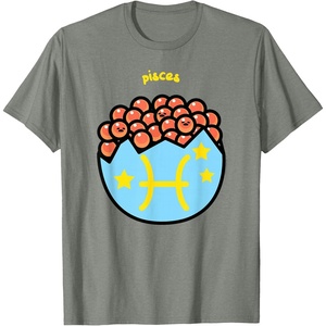image:imageGudetama Zodiac Pisces Tee Shirt TShirtOlive Heather
