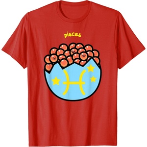 image:imageGudetama Zodiac Pisces Tee Shirt TShirtRed