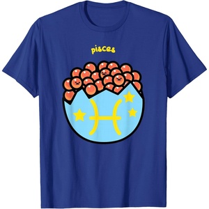 image:imageGudetama Zodiac Pisces Tee Shirt TShirtRoyal Blue