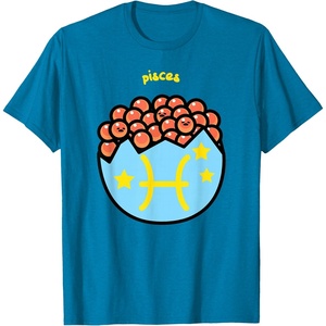 image:imageGudetama Zodiac Pisces Tee Shirt TShirtSapphire Blue
