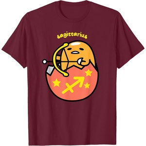 image:imageGudetama Zodiac Sagittarius Tee Shirt TShirtBurgundy