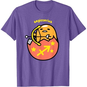 image:imageGudetama Zodiac Sagittarius Tee Shirt TShirtPurple Heather