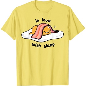 image:imageGudetama in Love with Sleep Tee Shirt TShirtLemon Yellow