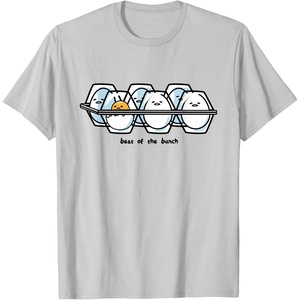 image:imageGudetama the Lazy Egg Best of The Bunch Tee Shirt TShirtSilver Grey