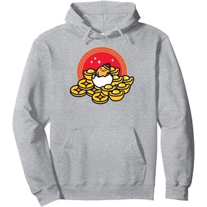 image:imageGudetama the Lazy Egg Happy Lunar New Year Pullover HoodieHeather Grey