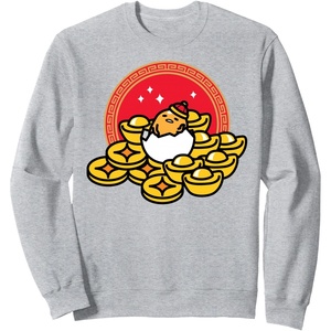 image:imageGudetama the Lazy Egg Happy Lunar New Year SweatshirtHeather Grey