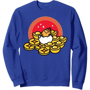 image:imageGudetama the Lazy Egg Happy Lunar New Year SweatshirtRoyal Blue