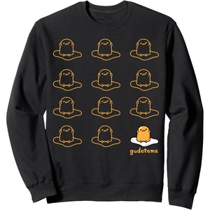 image:imageGudetama the Lazy Egg Real SweatshirtBlack