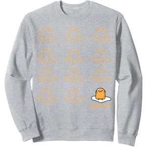 image:imageGudetama the Lazy Egg Real SweatshirtHeather Grey