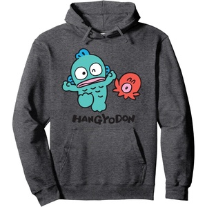 image:imageHangyodon Classic Hoodie Pullover HoodieDark Heather Grey