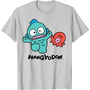 image:imageHangyodon Classic Tee Shirt TShirtSilver Grey