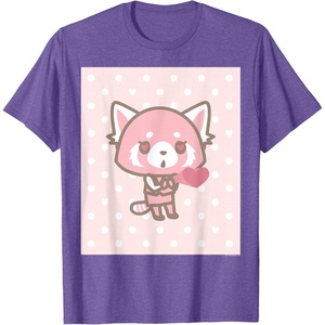 image:imageHearts In Love Tee Shirt TShirtPurple Heather