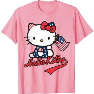 image:imageHello Kitty American Flag Tee Shirt TShirtPink