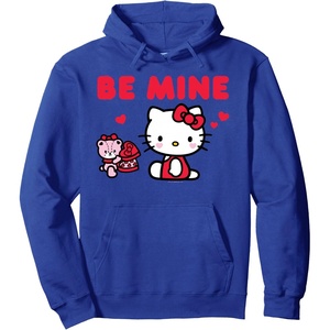 image:imageHello Kitty Be Mine Chocolates Valentines Pullover HoodieRoyal Blue