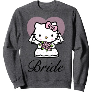 image:imageHello Kitty Bride Sweatshirt SweatshirtDark Heather Grey