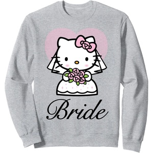 image:imageHello Kitty Bride Sweatshirt SweatshirtHeather Grey