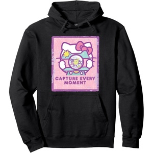 image:imageHello Kitty Capture Every Moment Instant Camera Photo Pullover HoodieBlack