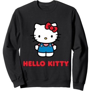 image:imageHello Kitty Character Front and Back Sweatshirt SmallBlack