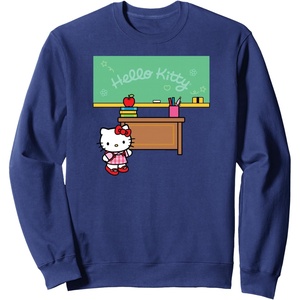 image:imageHello Kitty Classroom Teacher School SweatshirtNavy Blue