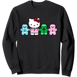 image:imageHello Kitty Gingerbread Friends Sweatshirt SweatshirtBlack