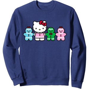 image:imageHello Kitty Gingerbread Friends Sweatshirt SweatshirtNavy Blue